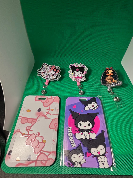 Badge Reel and ID Card holders